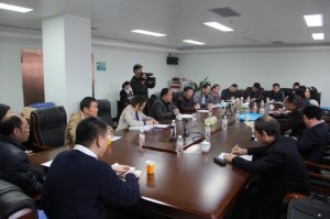 自治区爱卫办、钦州市卫计委检查组来我院进行创建健康促进医院检查