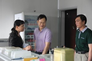 自治区卫计委检查临床用血工作
