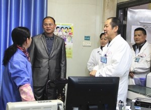 黎华彪书记到港区分院调研