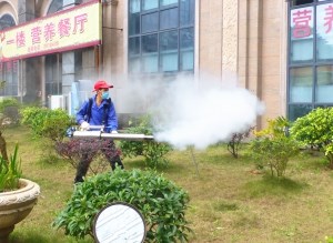 我院开展“灭蚊”卫生活动