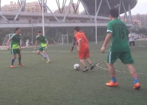 第一届“五人制”足球联赛鸣锣开赛