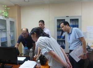 自治区传染病网络直报工作检查