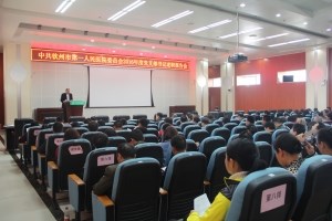 我院召开党支部书记述职报告会