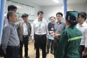 自治区卫计委应急调研组到我院调研