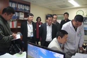 自治区“卫生城市”检查组莅院检查