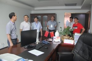 市卫计委到我院检查“中央八项规定”落实情况