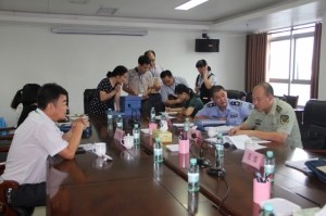 自治区卫计委检查我院安全生产及平安医院建设工作