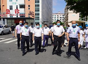 市委常委、纪委书记沙君俊调研疫情防控监督执纪问责工作