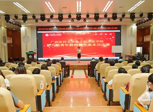 举办第八届青年教师教学基本功比赛
